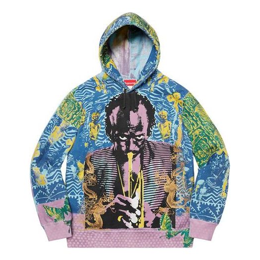 Supreme SS20 Week 1 Miles Davis Hooded Sweatshirt SUP-SS20-141