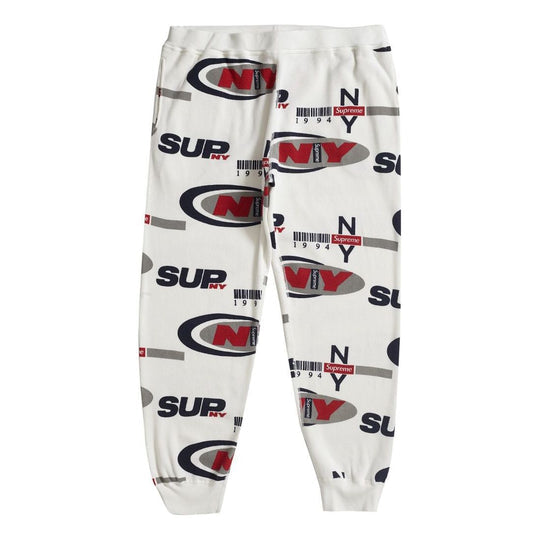 Supreme FW18 NY Waffle Thermal Pant White SUP-FW18-909