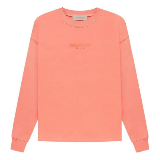 Fear of God Essentials FW22 Relaxed Crewneck Coral FOG-FW22-096