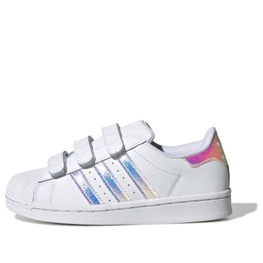 (PS) adidas Superstar J 'White Iridescent' FV3655