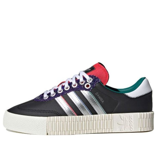 (WMNS) adidas Sambarose 'Core Black Silver Metallic' FW9617