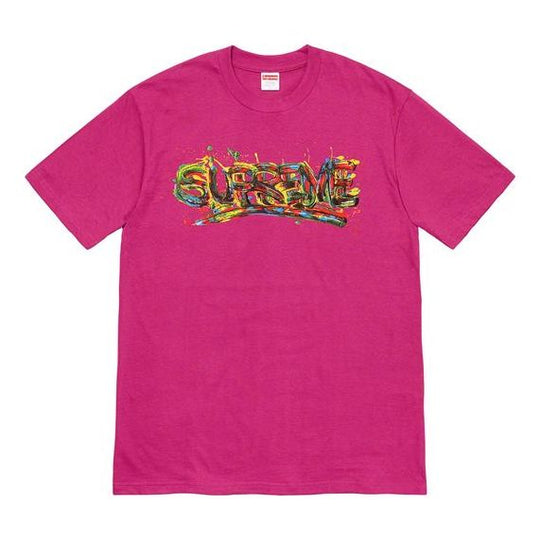 Supreme SS20 Week 1 Paint Logo Tee Logo Tee SUP-SS20-277