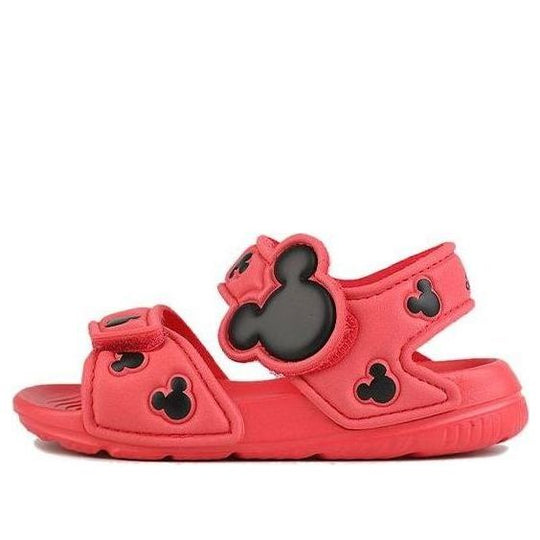 (TD) adidas x Disney M&M AltaSwim I Casual Red Sandals 'Pink Black' BA9304
