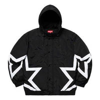 Supreme SS19 Stars Puffy Jacket Black Back Large logo Pattern Unisex SUP-SS19-339