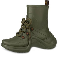 (WMNS) LOUIS VUITTON LV Archlight Rain Boots Green 1A67BE