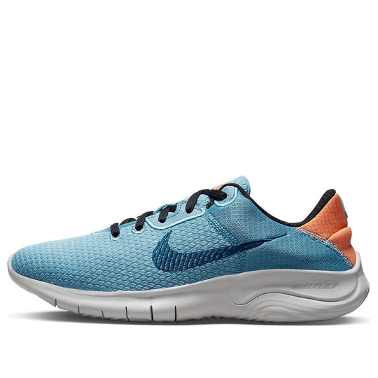 (WMNS) Nike Flex Experience Run 11 Next Nature 'Grey Blue Orange' DD9283-401