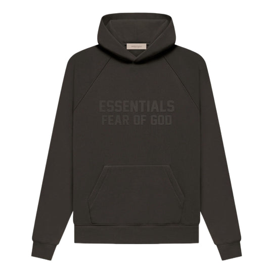 Fear of God Essentials FW22 Hoodie 'Off Black' FOG-FW22-558