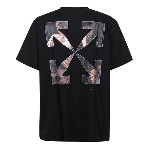 Off-White Fw20 Caravaggio Angel Short Sleeve Oversize OMAA038E20JER0061010