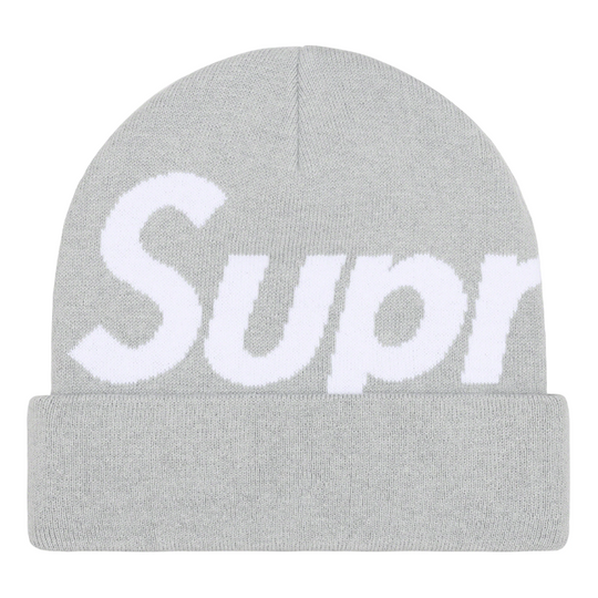 Supreme Big Logo Beanie 'Grey' SUP-FW23-2435