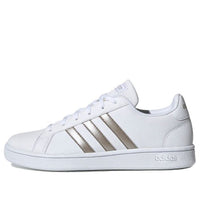 (WMNS) adidas Grand Court Base 'White Platinum Metallic' EE7874