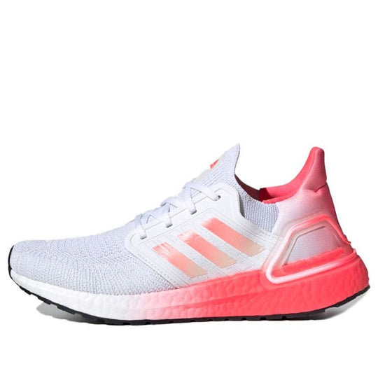 (WMNS) adidas UltraBoost 20 'White Signal Pink' EG5201