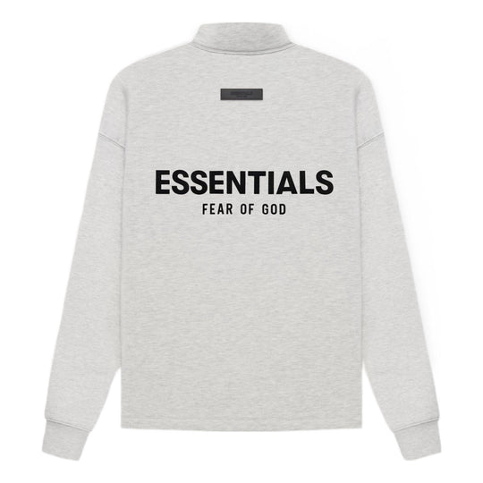 Fear of God Essentials SS22 Relaxed Mockneck Light Oatmeal FOG-SS22-603