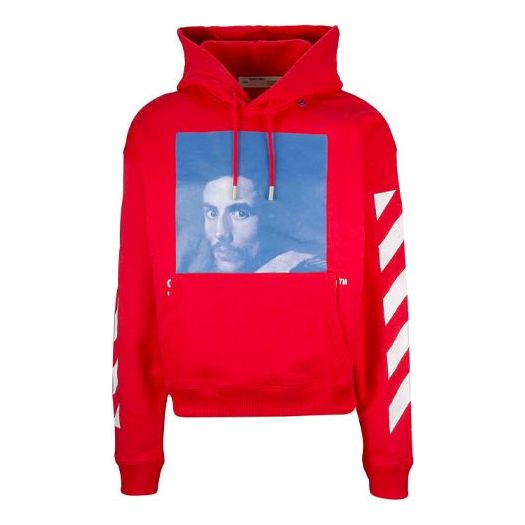 Off-White c/o Virgil Abloh Men's Red Sweater Red OMBB037F181920112030