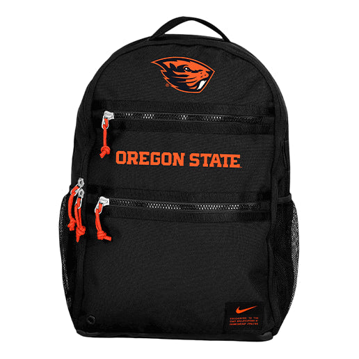 Nike College Oregon State Backpack 'Black Orange' A11951-1OE