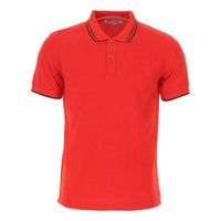 Alexander McQueen Pure Cotton Casual Short Sleeve Polo Shirt 'Red' 277624-RMT72-6100