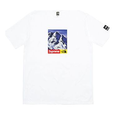 Supreme FW17 The North Face Mountain White Tee SS18-0229