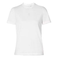 Burberry Monogram Motif Embroidered Logo Cotton Short Sleeve White 80151861