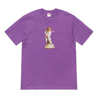 Supreme SS19 Cupid Tee Purple Angel Printing Short Sleeve Unisex SUP-SS19-688