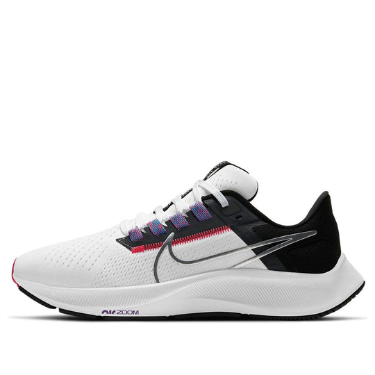 (WMNS) Nike Air Zoom Pegasus 38 'White Metallic Silver Black' CW7358-101