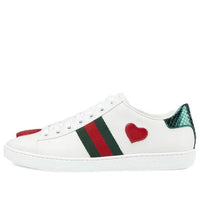 (WMNS) Gucci Ace Low 'Heart' 435638-02JS0-9074