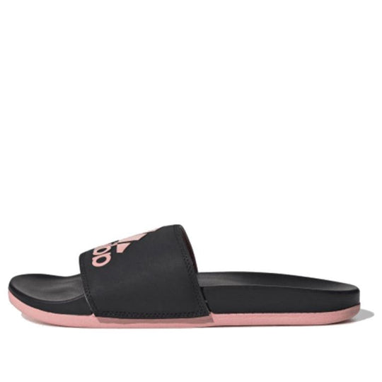 (WMNS) adidas Adilette Comfort Slide 'Black Glow Pink' EG1866