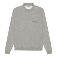 Fear of God Essentials SS21 Pullover Mockneck Dark Heather Oatmeal FOG-SS21-612