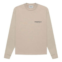 Fear of God Essentials FW21 Long Sleeve T-shirt Tan FOG-FW21-185