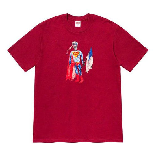 Supreme Week 1 Skeleton Tee T SUP-SS21-417-RED