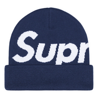 Supreme Big Logo Beanie 'Navy' SUP-FW23-2437