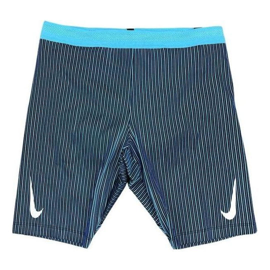 Nike AeroSwift 1/2 Length Running Racing Tights Shorts 'Blue' DA1430-013