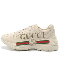 (WMNS) Gucci Rhyton Leather Sneaker 'Logo' 528892-DRW00-9522