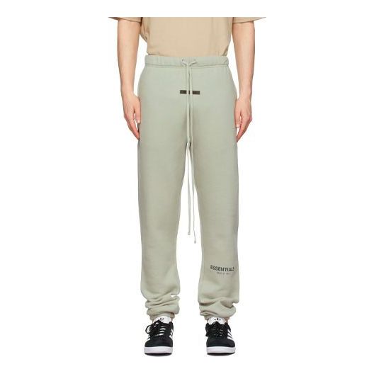 Fear of God Essentials FW21 Fleece Lounge Pants Green FOG-FW21-116