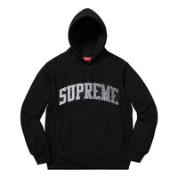 Supreme FW18 Water Arc Hooded Sweatshirt Black SUP-FW18-199