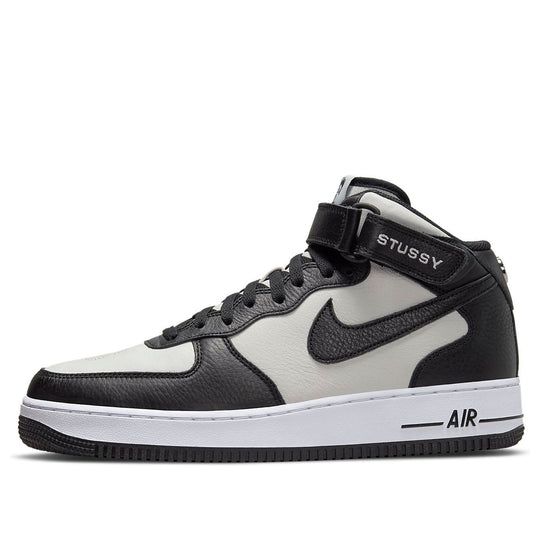 Nike Stussy x Air Force 1 Mid 'Black White' DJ7840-002