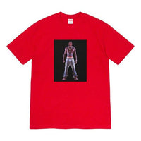 Supreme SS20 Week 1 Tupac Hologram Tee Virtual Characters Short Sleeve Unisex Red SUP-SS20-267