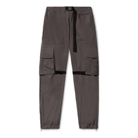 Off-White Poly Diagonal-stripes Cargo Pants 'Dark Grey' OMCF031S23FAB0020710