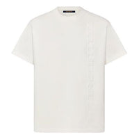 Men's LOUIS VUITTON Embossing Short Sleeve White T-Shirt 1A8XFQ