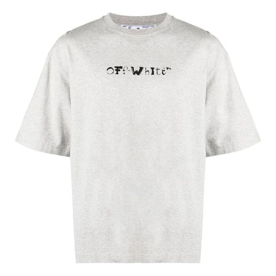 Off-White Crew Neck Tee OMAA120S23JER0050810