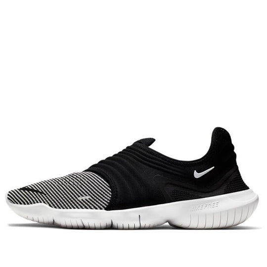 Nike Free RN Flyknit 3.0 'Black White' AQ5707-005