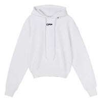 Men's Off-White White Wavy Logo Slogan Printing OMBB037R20E300040110