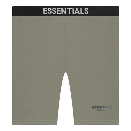 Fear of God Essentials SS21 Athletic Biker Short Charcoal FOG-SS21-572