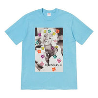 Supreme SS20 Week 1 Naomi Tee Character Printing Short Sleeve Unisex Blue SUP-SS20-302