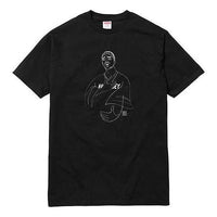 Supreme SS18 Prodigy Tee Black Character Short Sleeve Unisex SUP-SS18-0043