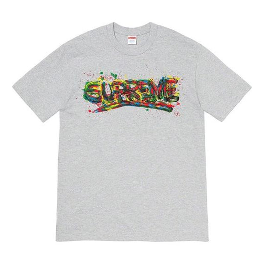 Supreme SS20 Week 1 Paint Logo Tee Logo Tee SUP-SS20-273