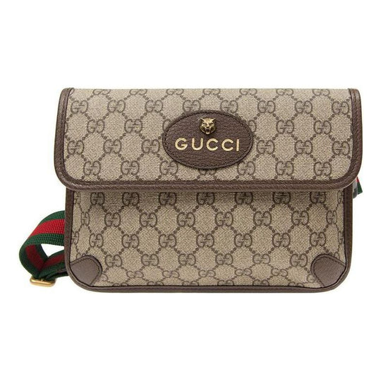 Gucci Neo Vintage GG Supreme Belt Bag 'Brown' 493930-9C2VT-8745