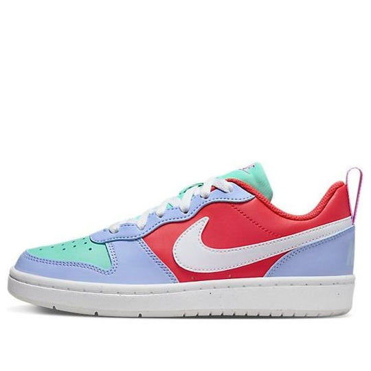 (GS) Nike Court Borough Low Recraft 'Cobalt Bliss Track Red' DV5456-400
