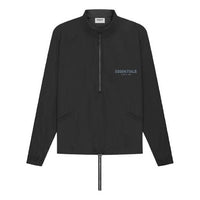 Fear of God Essentials SS21 Half Zip Track Jacket Stretch Limo FOG-SS21-627