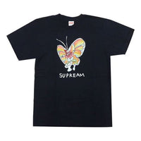 Supreme SS16 Gonz Butterfly Tee 'Black White Gray' SUP-SS16-007