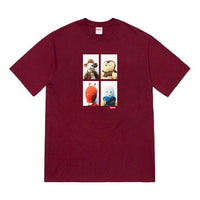 Supreme FW18 Mike Kelley AhhYouth Burgundy Tee SUP-FW18-292