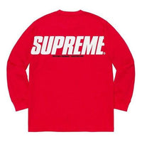 Supreme FW19 Week 1 Trademark Sweater 'Red' SUP-FW19-082